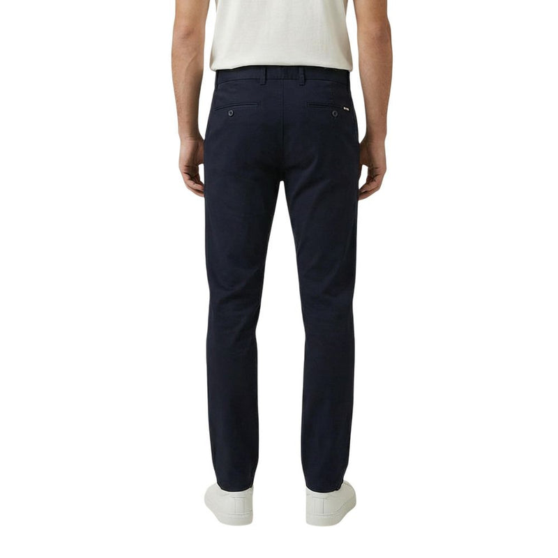 Gant Blue Cotton Skinny Pants for Men