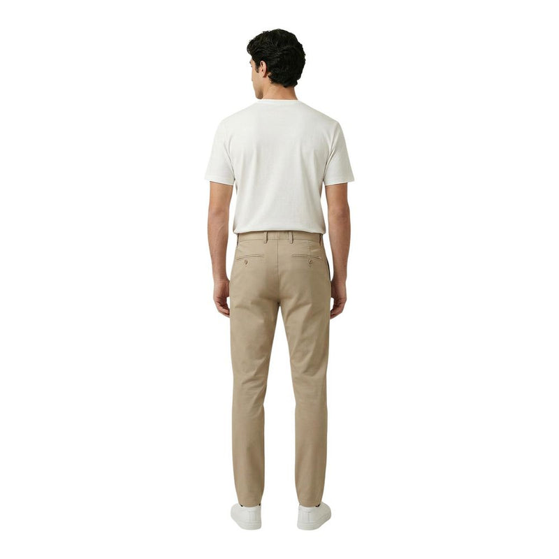 Gant Beige Cotton Skinny Pants for Men