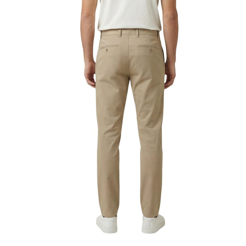 Gant Beige Cotton Skinny Pants for Men