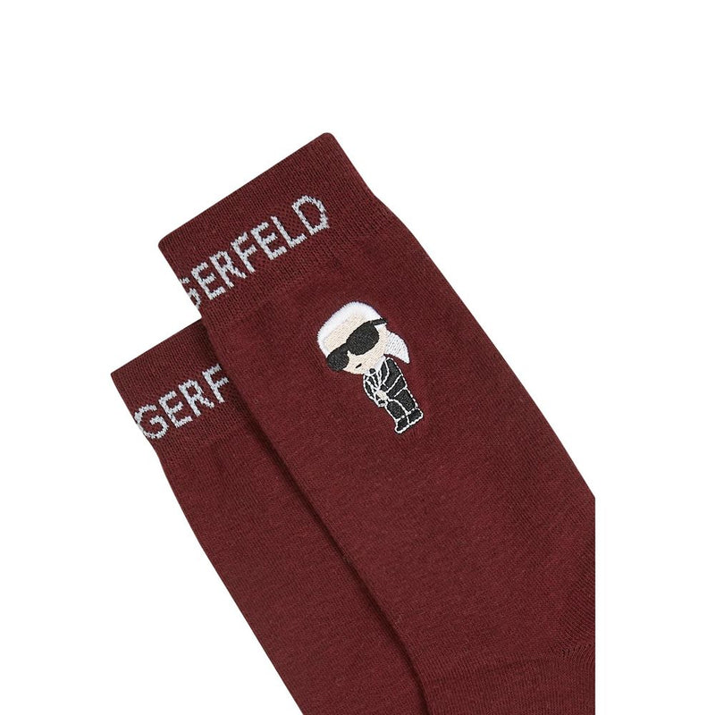 Chaussettes en Coton Roses Karl Lagerfeld K/Ikon