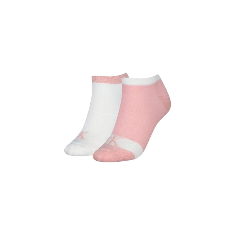 Calvin Klein Jeans CKJ Women Sneaker White Cotton Socks