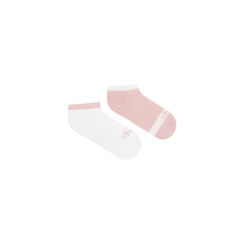 Calvin Klein Jeans CKJ Women Sneaker White Cotton Socks