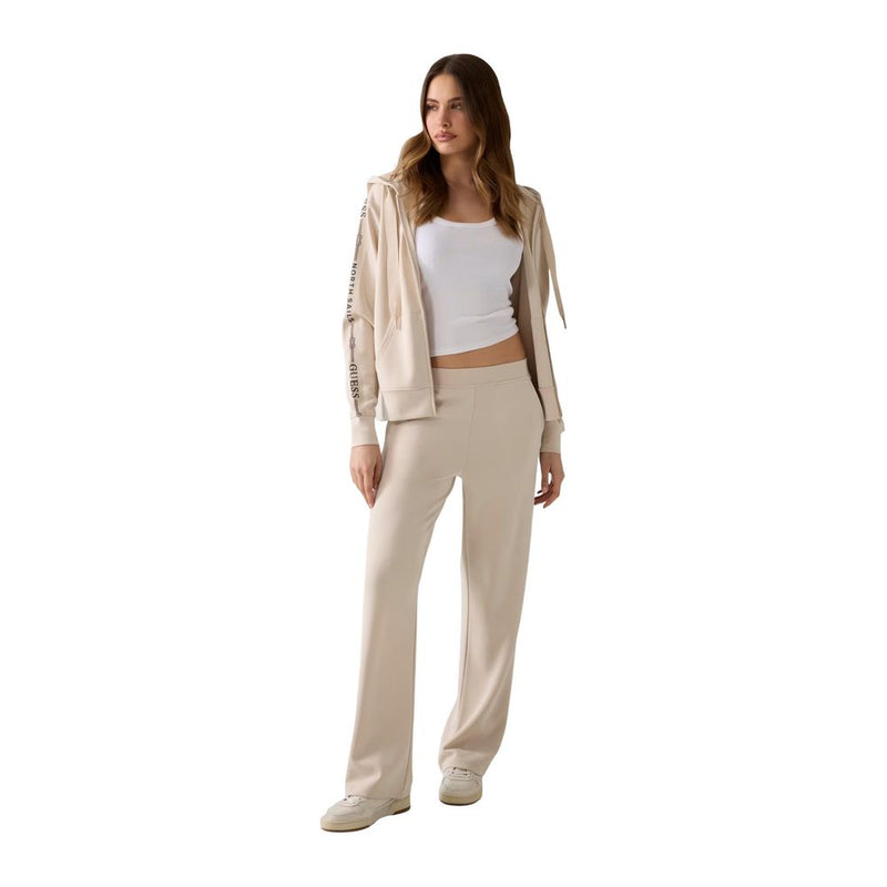 Guess GUESSXNS Beige Polyester Hoodie for Women