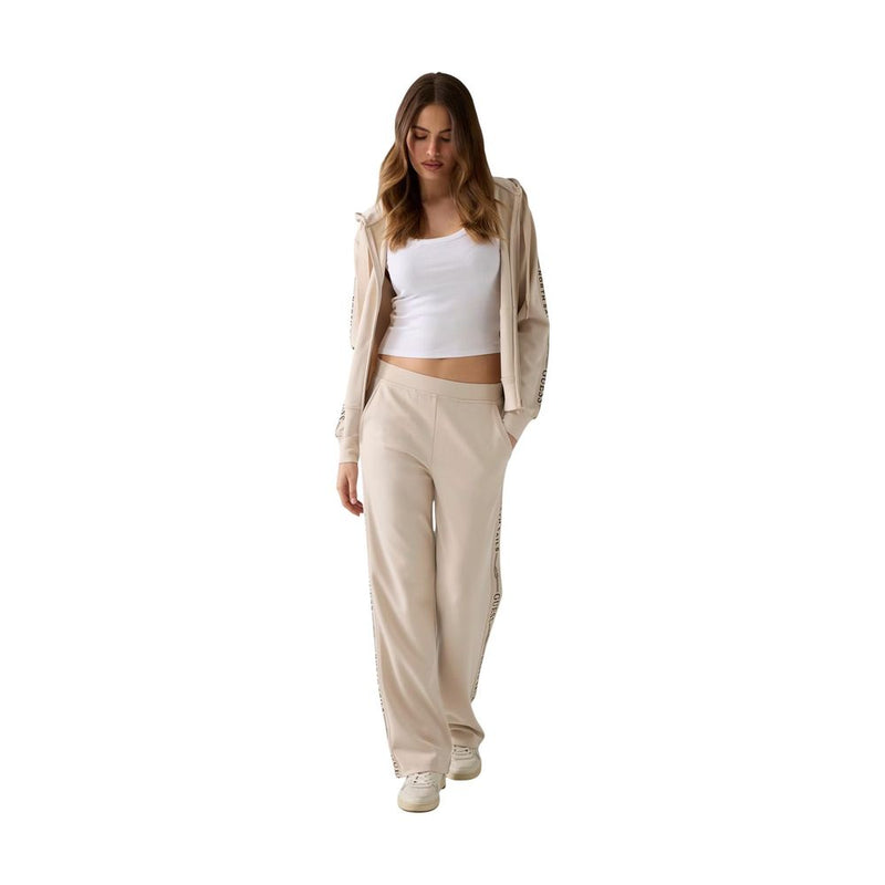 Guess Beige Polyester Joggers (GUESSXNS SWEAT PANTS W6GB29 K3282)