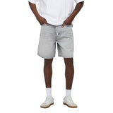 Only & Sons Gray Cotton Bermuda Shorts