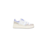 Tommy Hilfiger Jeans White Suede Leather Chunky Sneakers