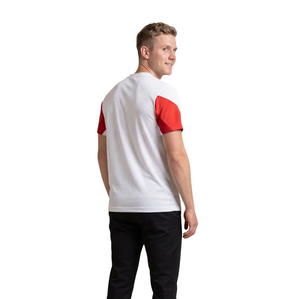 EA7 Emporio Armani White Cotton T-Shirt