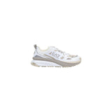 EA7 Emporio Armani White Polyester Athletic Sneakers