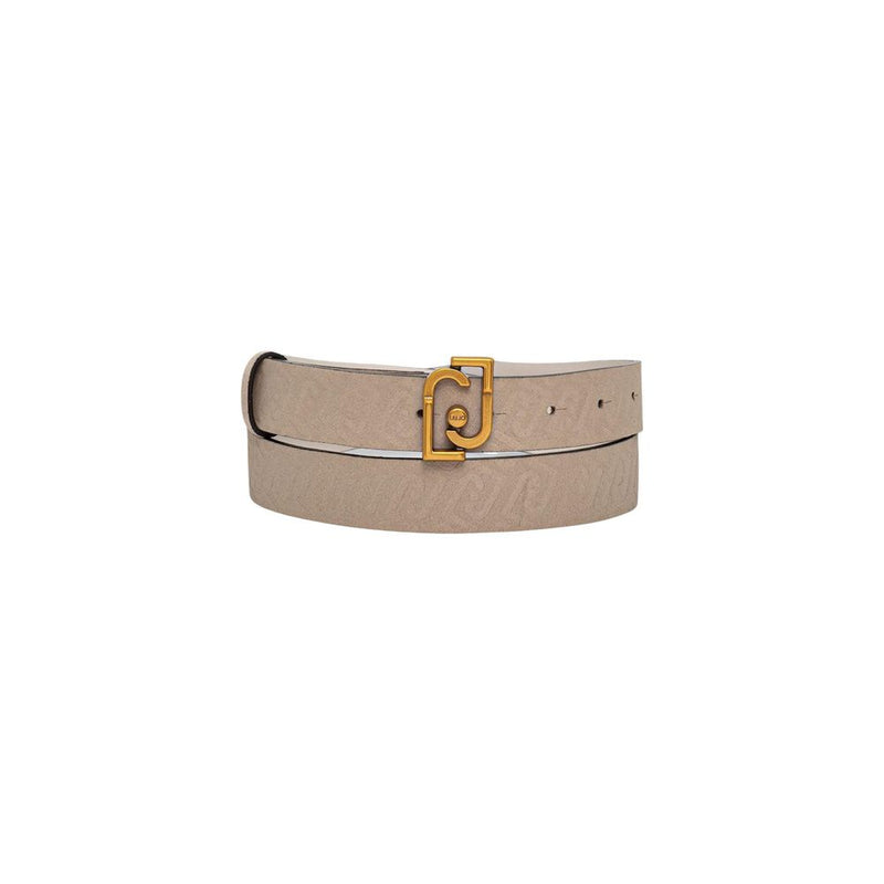 Liu Jo Gray Polyethylene Regular Belt - Elegant Women's Accessory