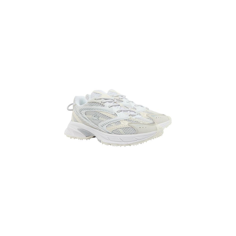 Lacoste White Recycled Polyester L003 NEO SHOT Sneakers