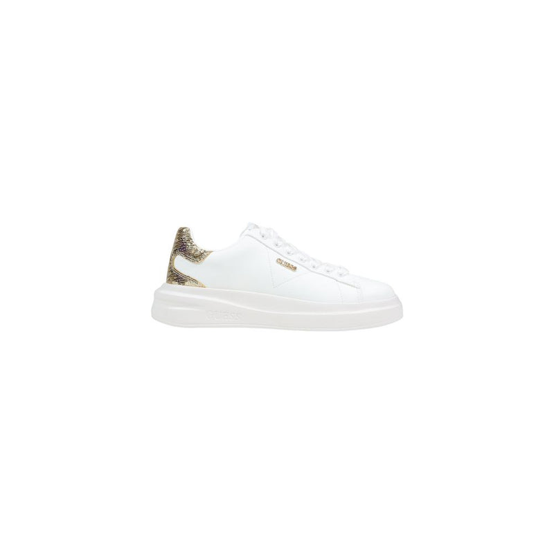 Guess ELBINA10 White Leather Low Top Sneakers for Women