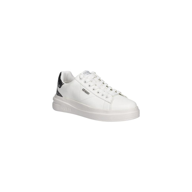 Guess ELBINA10 Silver Leather Sneakers for Women