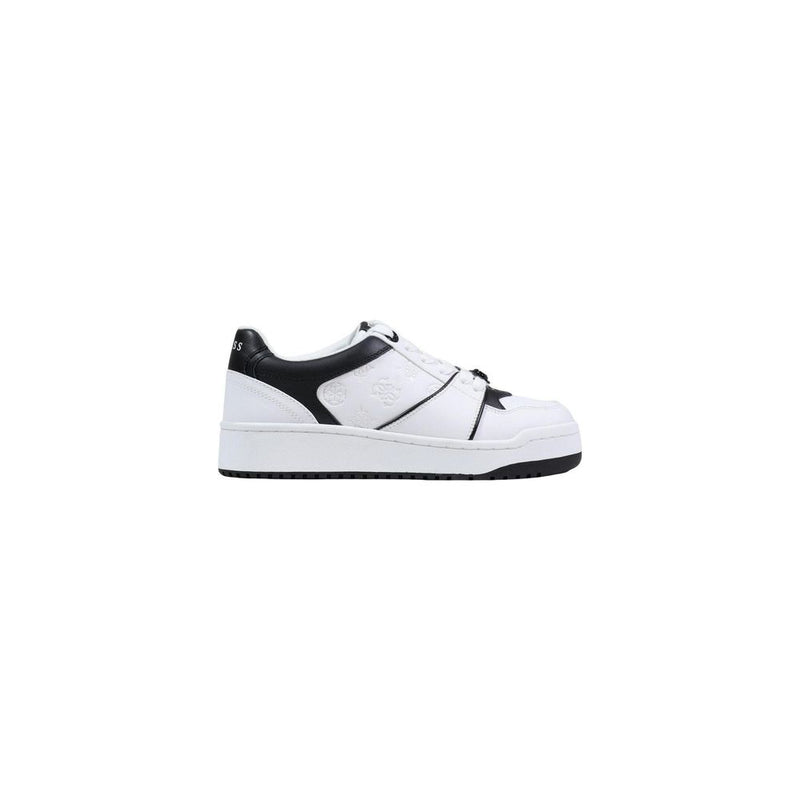 Guess MADLEY FLPMAY FAL12 Black And White Low Top Sneakers