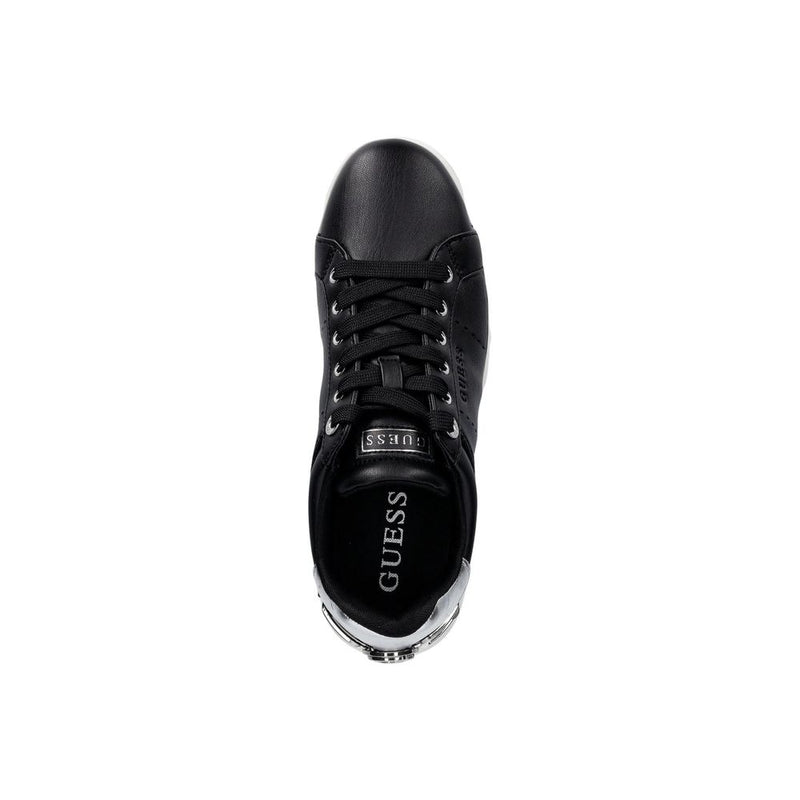 Guess WESLI FLPWES ELE12 Black Polyethylene Platform Sneakers