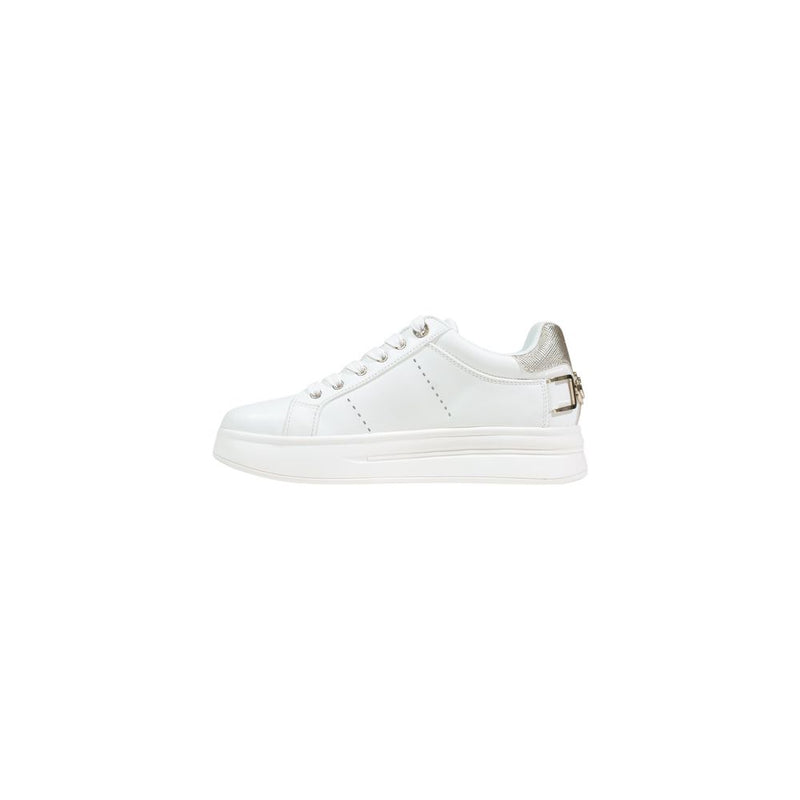 Guess WESLI FLPWES ELE12 White Polyethylene Platform Sneakers