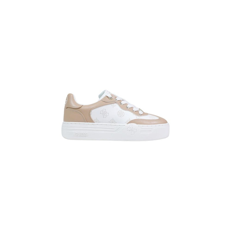 Guess SWOLE3 FLPSW3 FAL12 Beige Low Top Sneakers for Women