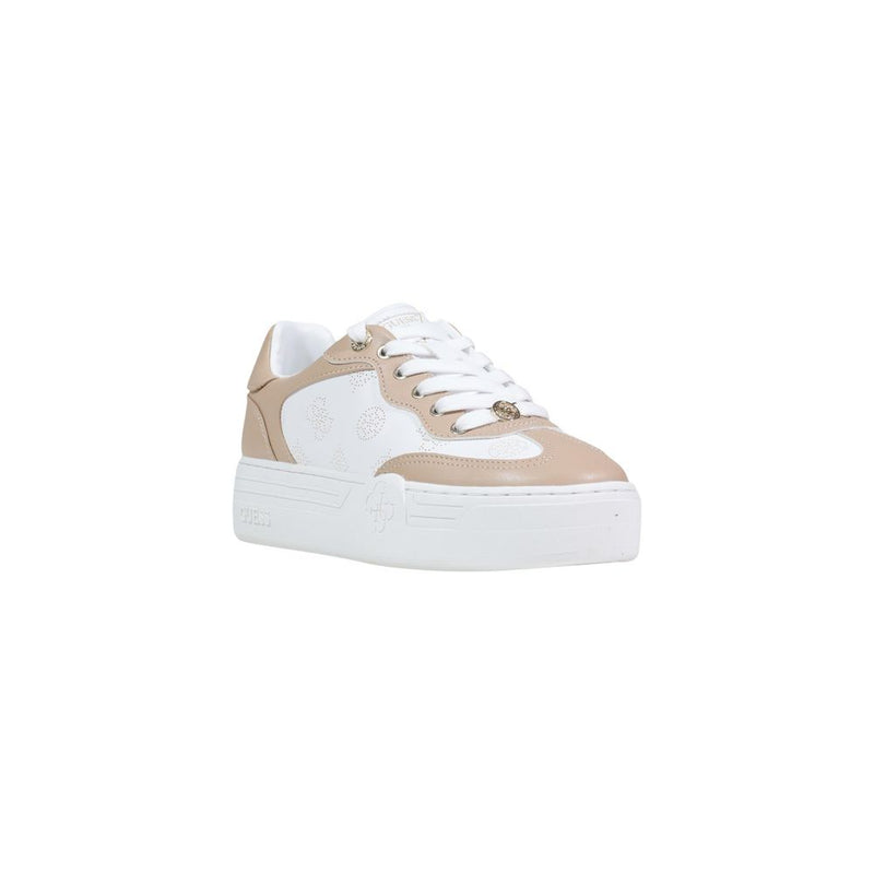 Guess SWOLE3 FLPSW3 FAL12 Beige Low Top Sneakers for Women