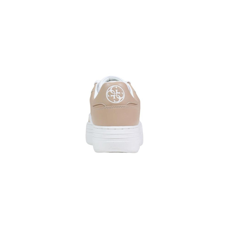 Guess SWOLE3 FLPSW3 FAL12 Beige Low Top Sneakers for Women