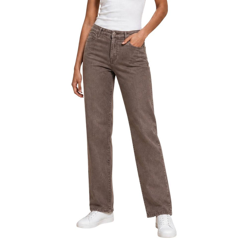 Guess Sexy Palazzo Beige Lyocell Flared Pants for Women
