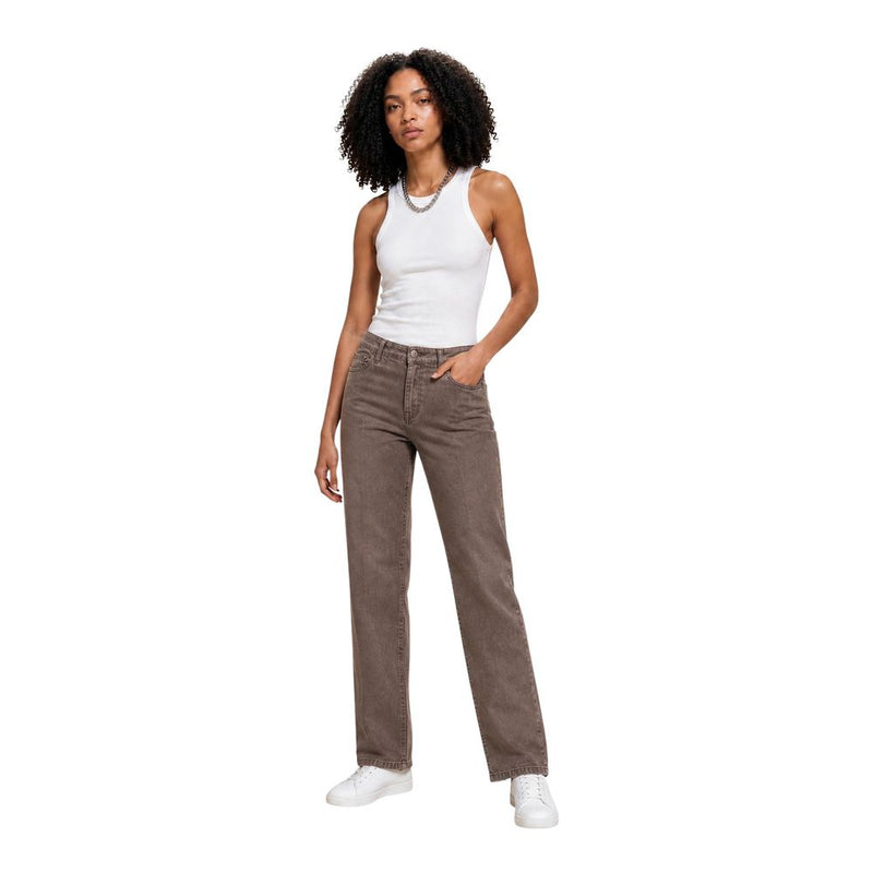 Guess Sexy Palazzo Beige Lyocell Flared Pants for Women