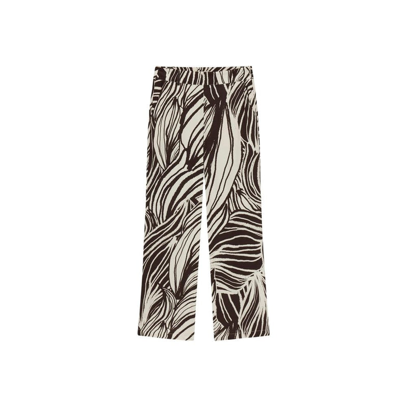 Guess BASTIENNE WIDE LEG TROUSER - Pantalon Viscose Marron