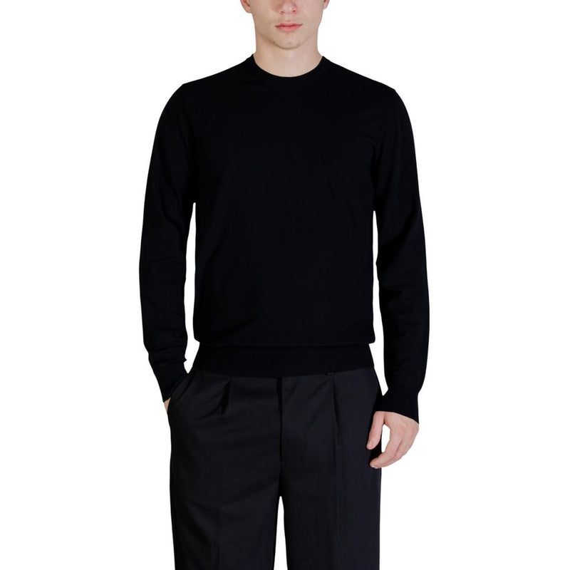 Guess KADIR TECH Black Viscose Sweatshirt for Men