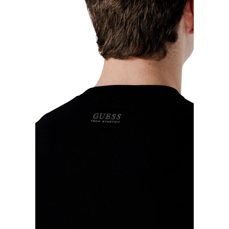 Guess KADIR TECH Black Viscose Sweatshirt for Men