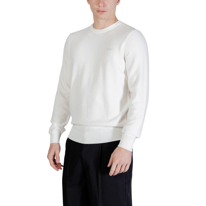 Guess White Lyocell Sweatshirt for Men