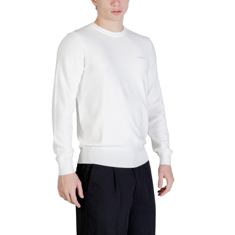 Guess White Lyocell Sweatshirt for Men