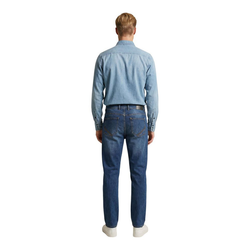 Replay Light Blue Denim Shirt for Men - Regular Fit
