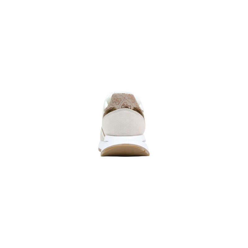 Guess FLPEAG ELE12 Beige Athletic Sneakers for Women