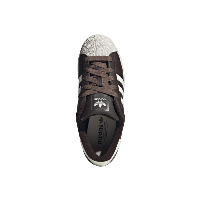 Adidas Originals Superstar II W Brown Leather Sneakers