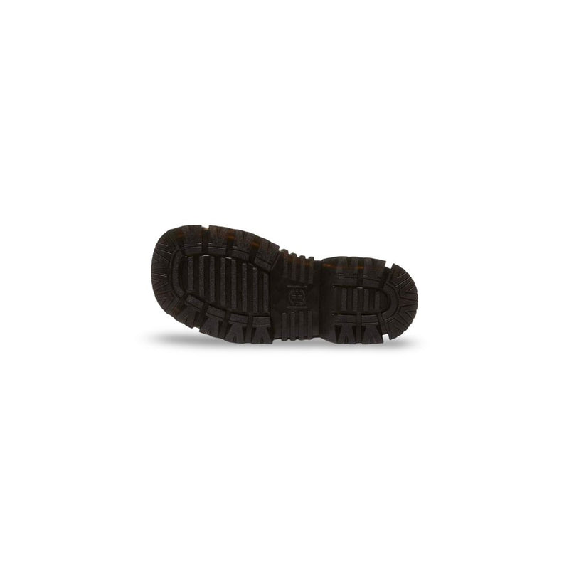 Dr. Martens Mattison 3s Black Leather Platform Sandals