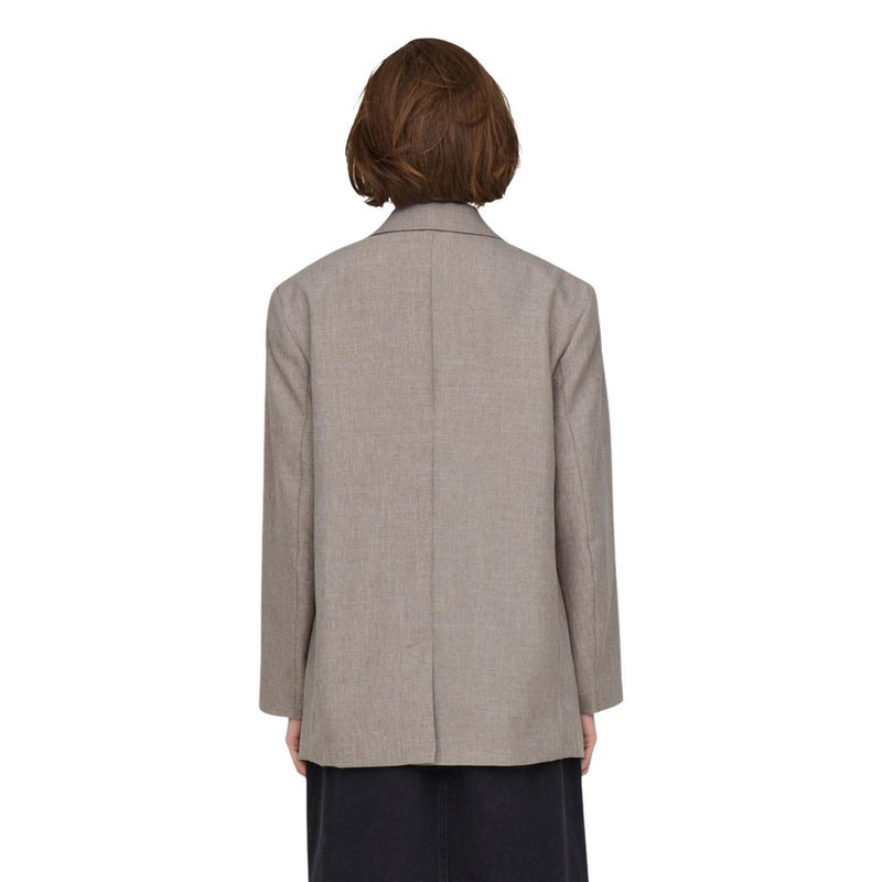 Only Onllinda Beige Polyester Blazer for Women