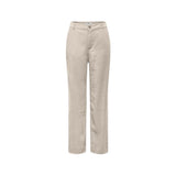 Only Beige Viscose Casual Pants
