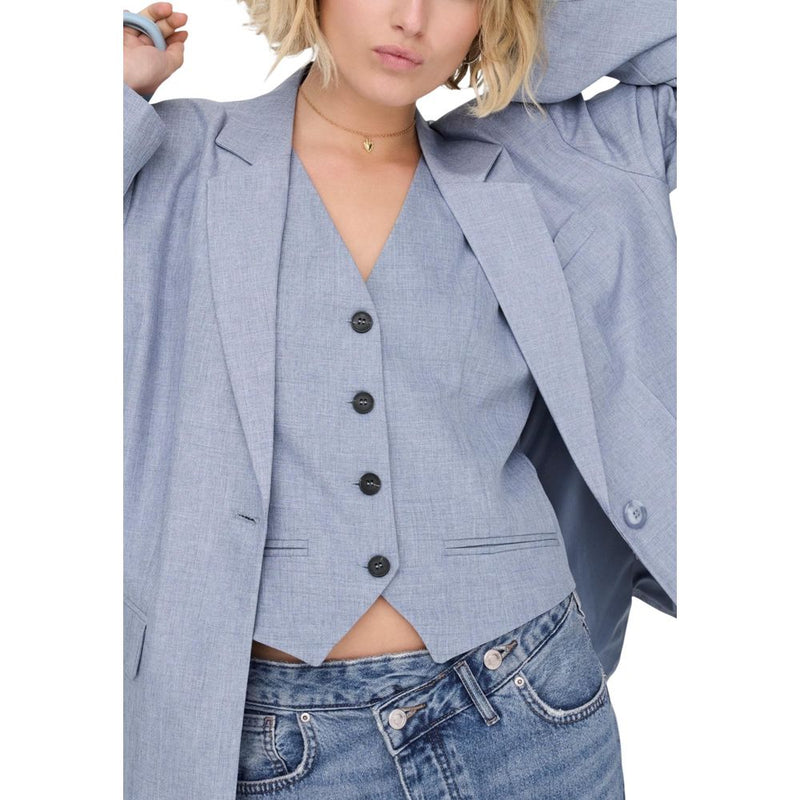 Only Onllinda Blue Polyester Blazer for Women