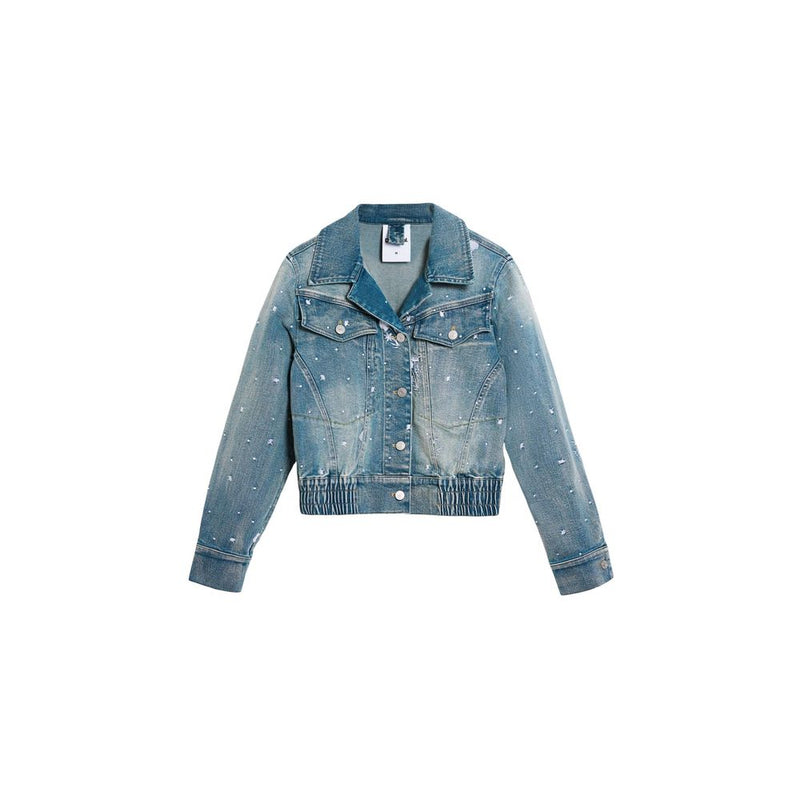 Desigual Blue CHAQ_PONY 26SWED11 Women's Denim Jacket