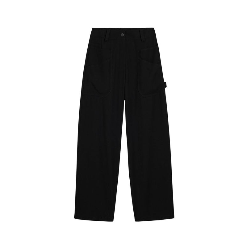Desigual Black Viscose Casual Pants - Model 26SWPW07