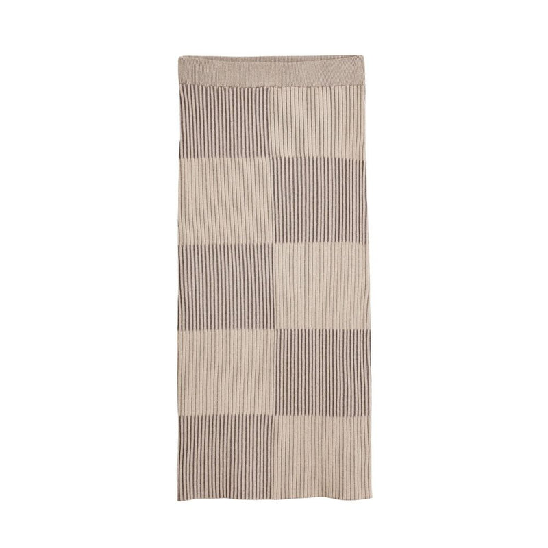 Desigual REPRIS FAL ABERFELDY Beige Viscose Long Skirt