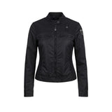 Blauer Black Polyamide Biker Jacket