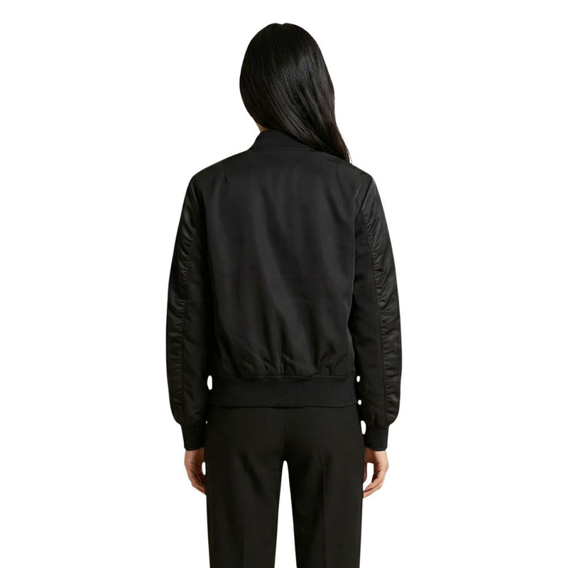 Blauer Laurie Black Polyamide Bomber Jacket for Women
