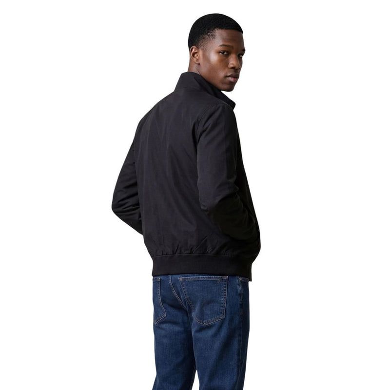 Blauer ALWIN 26SBLUC04201 Veste Bomber Noire en Polyamide