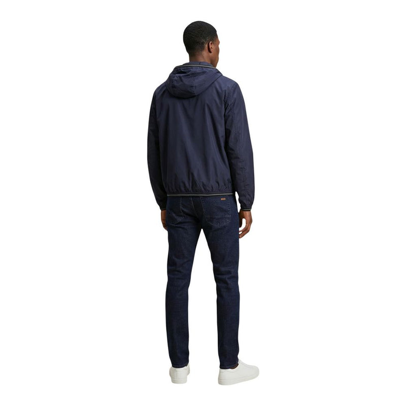 Blauer FARRIN 26SBLUC11018 Blue Polyamide Shell Jacket