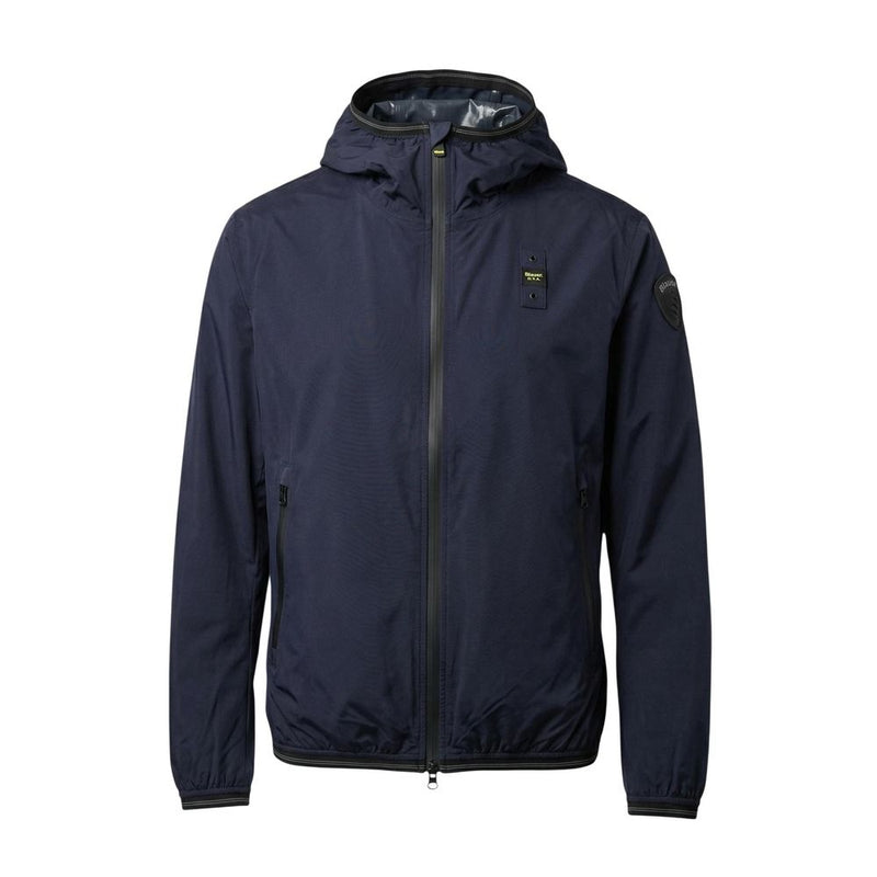 Blauer FARRIN 26SBLUC11018 Blue Polyamide Shell Jacket
