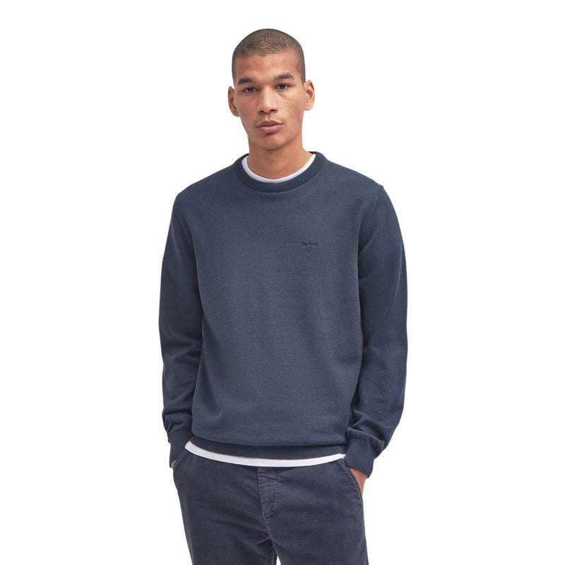 Barbour PIMA Cotton Crew Sweatshirt - Blue