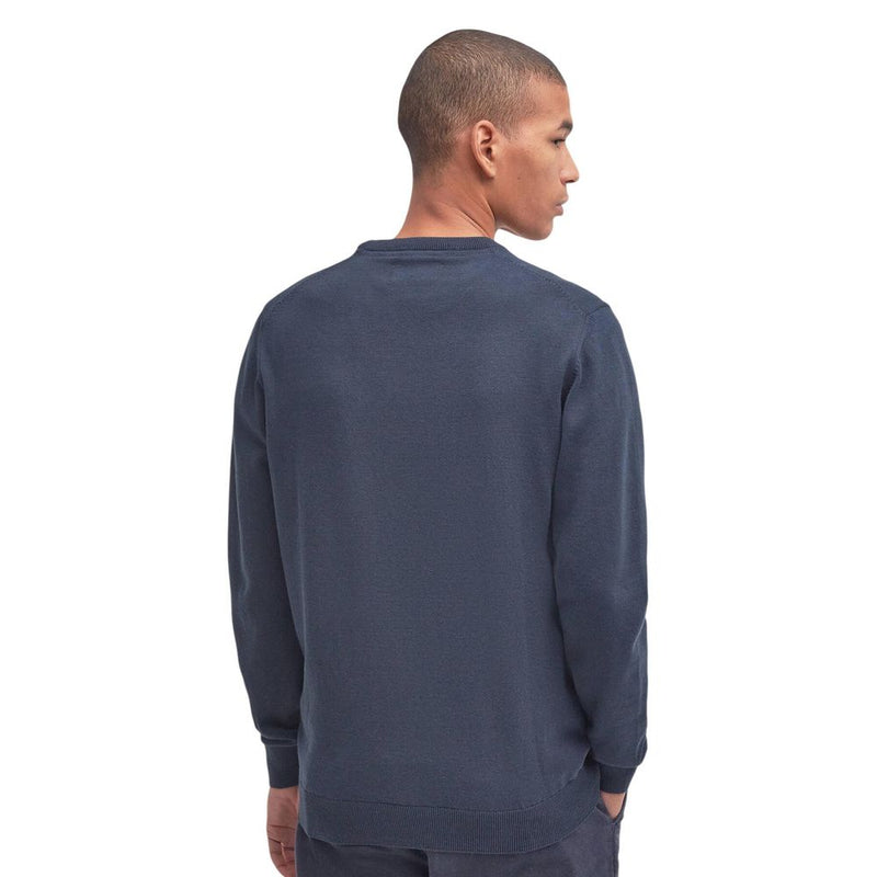 Barbour PIMA Cotton Crew Sweatshirt - Blue