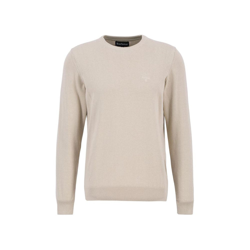 Barbour Pima Cotton Crew Sweatshirt in Beige for Men