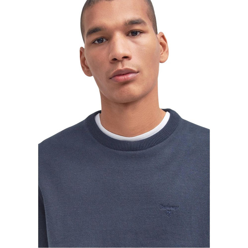 Barbour PIMA Cotton Crew Sweatshirt - Blue
