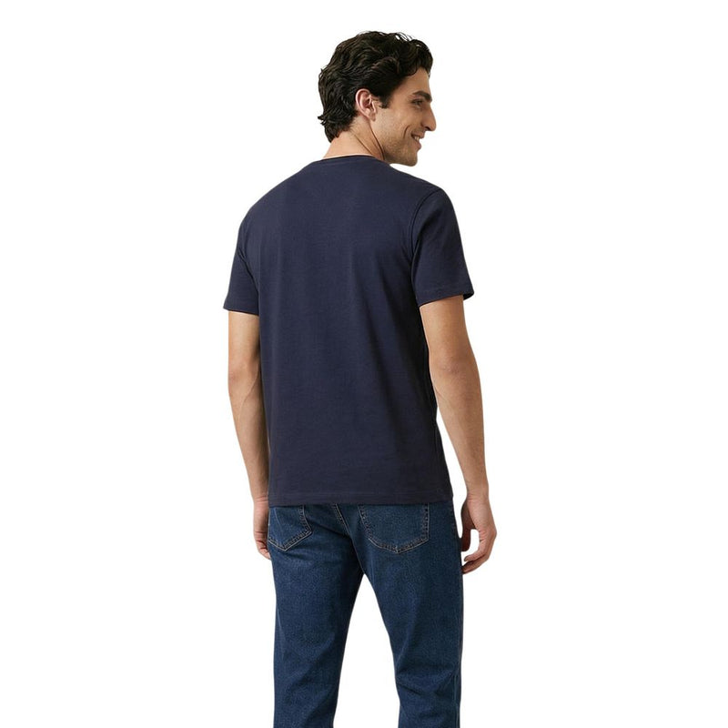 Barbour Berwick Tartan Blue Cotton T-Shirt for Men