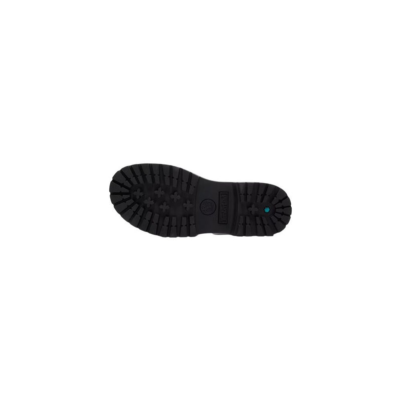 Timberland Women's Black Leather Platform Sandals